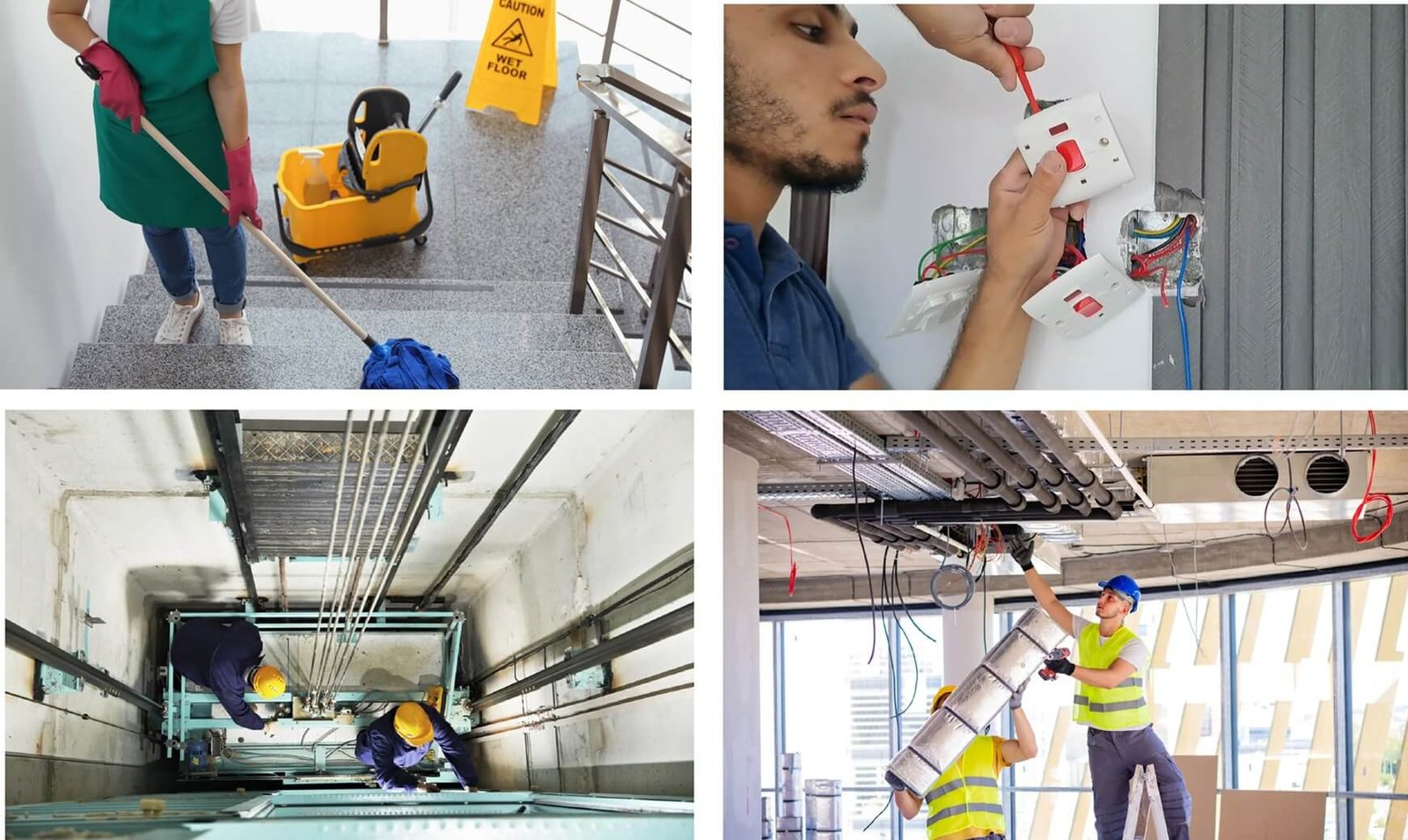 صيانة وتشغيل الأبراج السكنية والتجارية