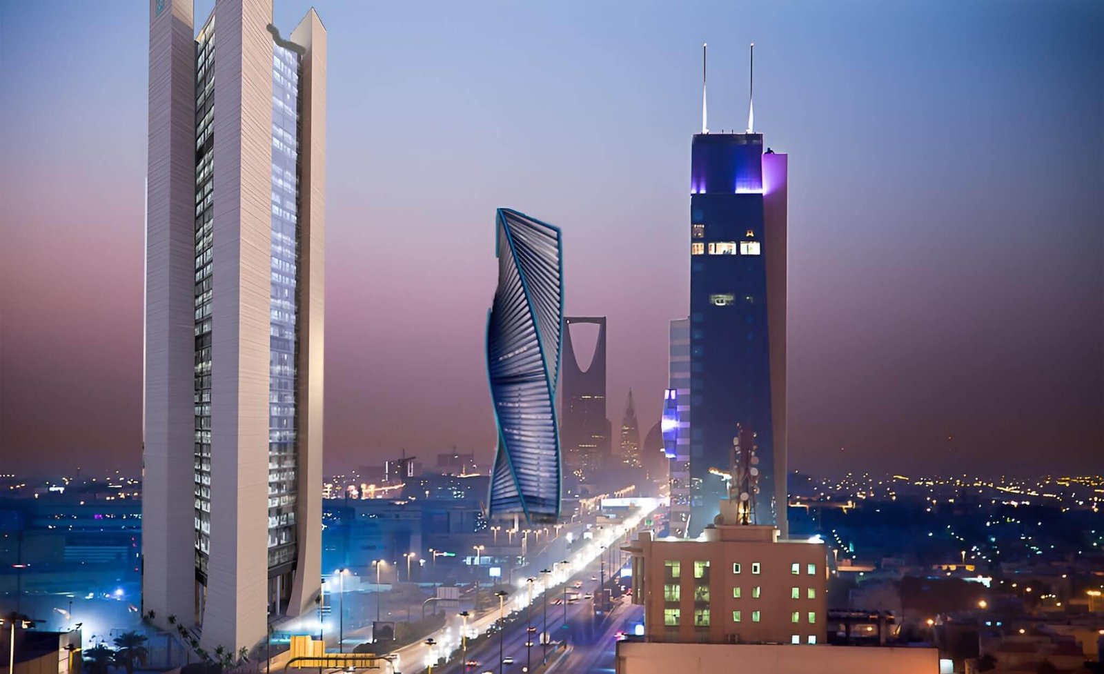 الأبراج السكنية والتجارية